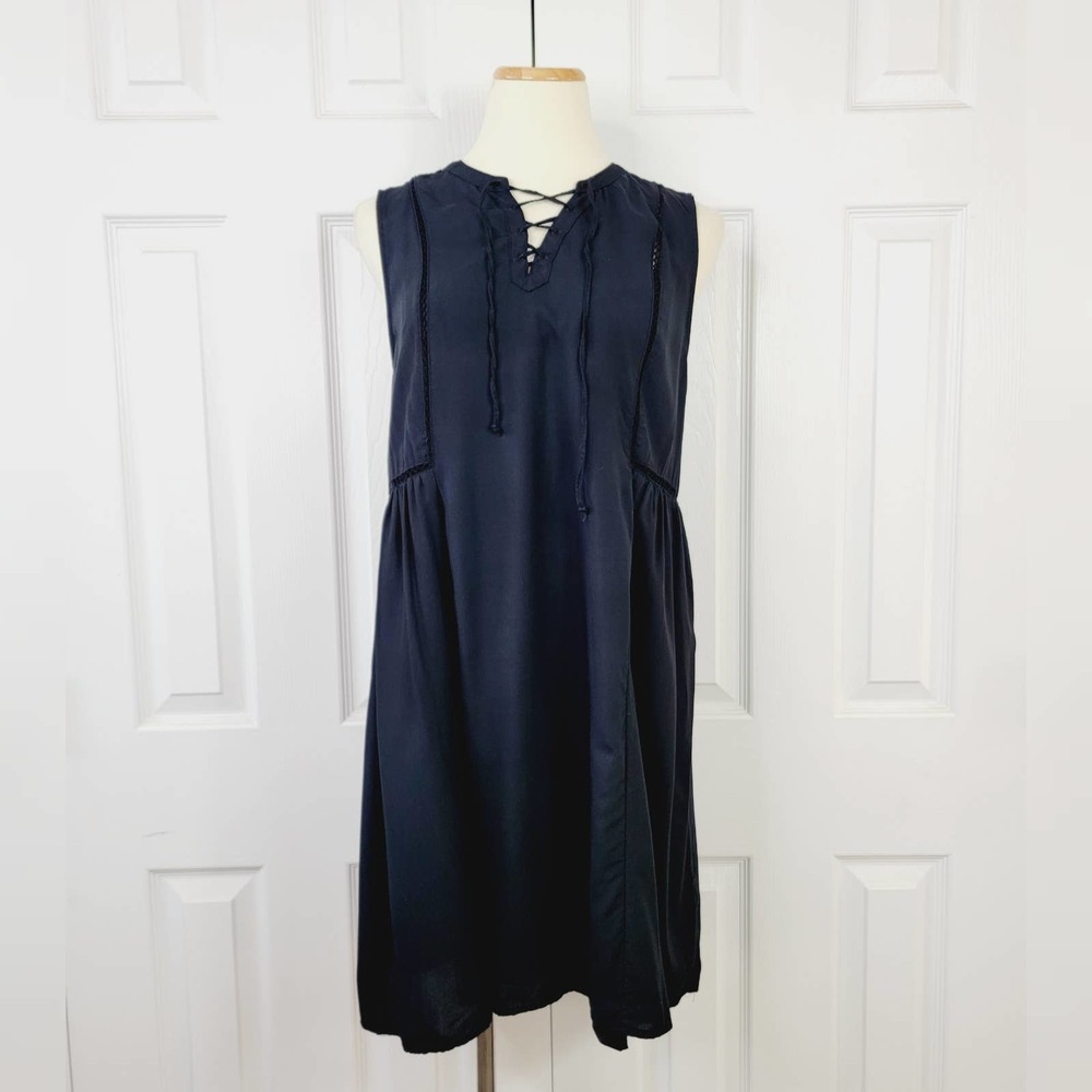 Old Navy Lace Up Swing Dress